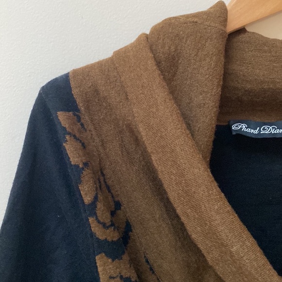 Phard Diamond Black/brown knit dress - Picture 4 of 14